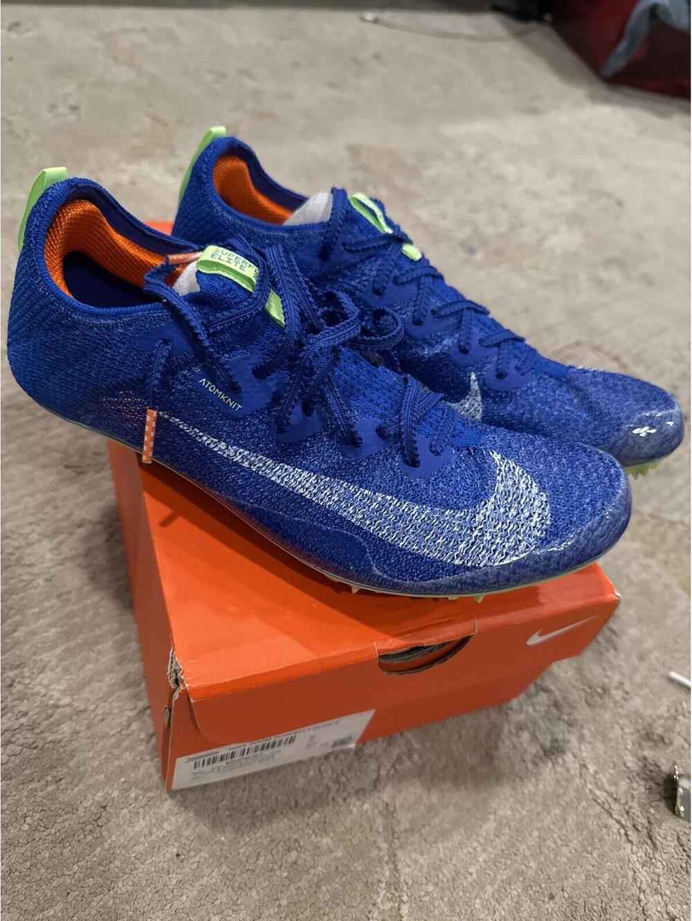 Nike Zoom Superfly Elite 2 Track & Field Spikes Size 8